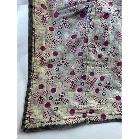 19th Century Silk on Cotton Uzbek Suzani Tapestry Throw - Picture 14 of 15